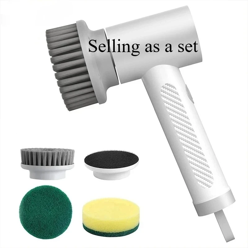 

Zai Xiao Wireless Electric Cleaning Brush Housework Kitchen Dishwashing Brush Bathtub Tile Professional Cleaning Brush
