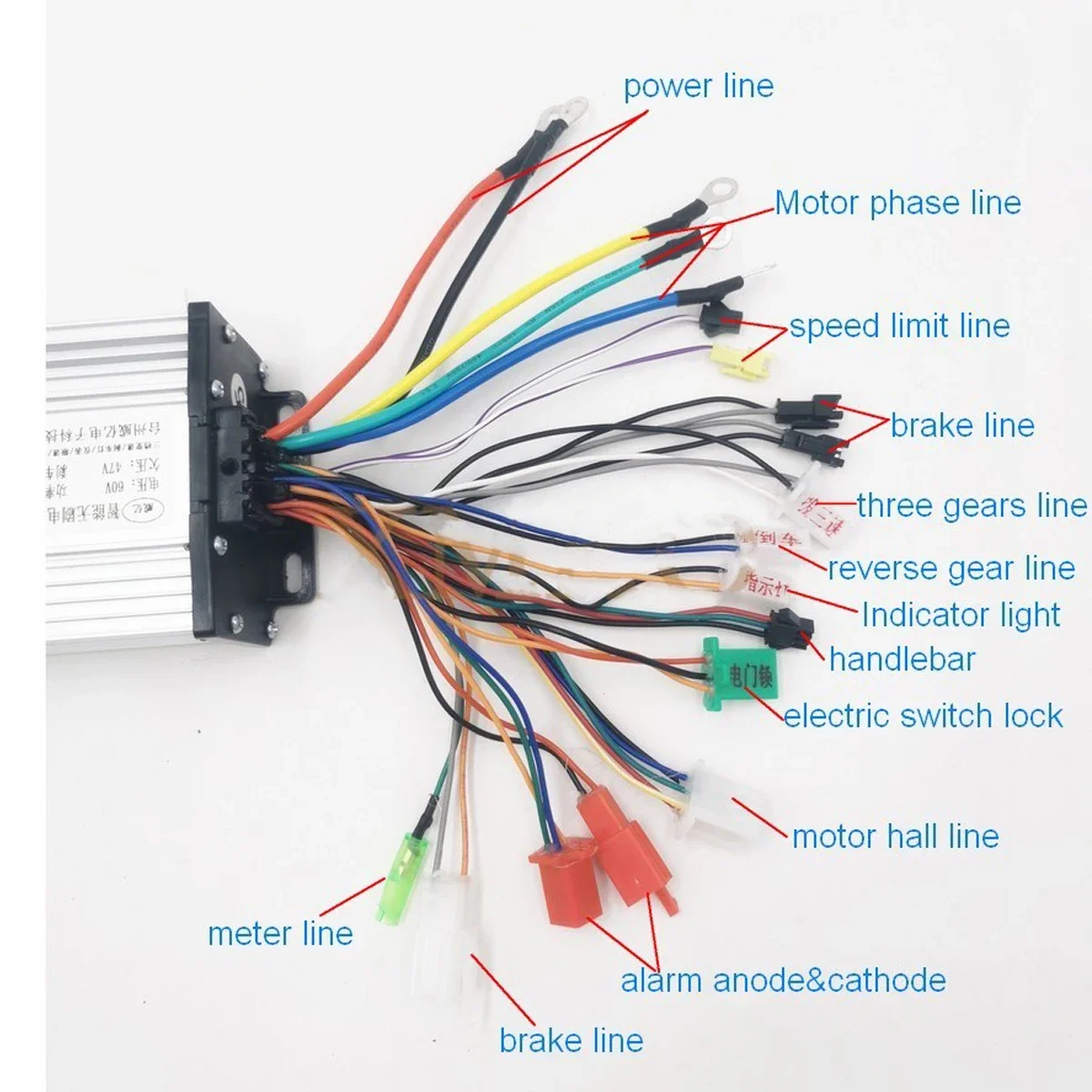 Citycoco スクーターハーレースクーター 3 速度コントローラ電動スクーターユニバーサル部品 60V 72V 1500 ワット 2000 ワットコントローラ