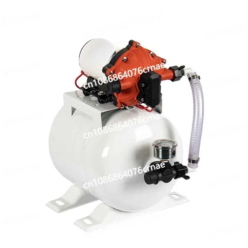 Marine Water Pump 12V/24V DC 60 PSI 5.5 GPM 8L Accumulator Water Supply Pressure System Pressure Tank