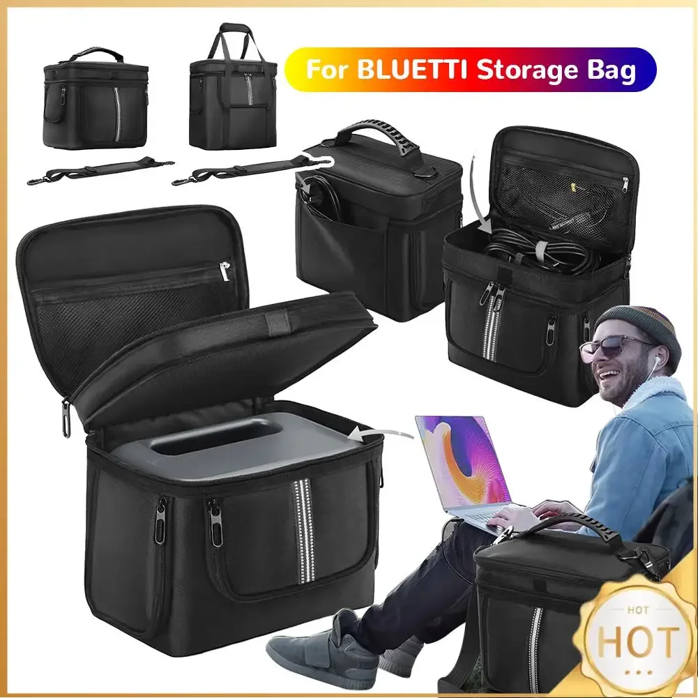 

Protective Pouch Power Station Travel Bag Storage Case for BLUETTI EB3A 268Wh LiFePO4 Battery Backup for BLUETTI AC180/AC2A