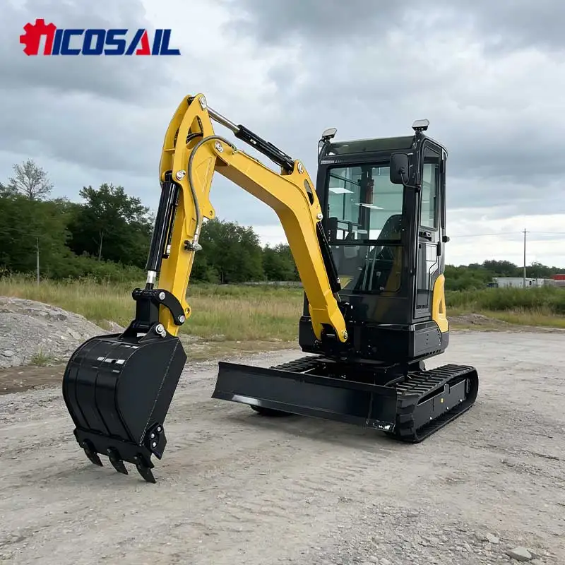 

2-3 Ton Contractor-Focused Mini Excavator – EUR5/EPA Compliance for Residential Additions & Foundation Touch-Ups