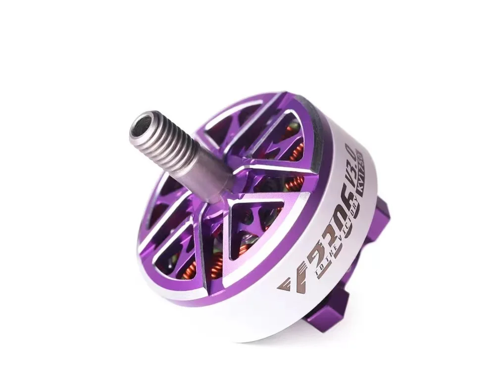 T-motor sem escova v2306 v3.0 1750kv 4S fpv, 1 parte