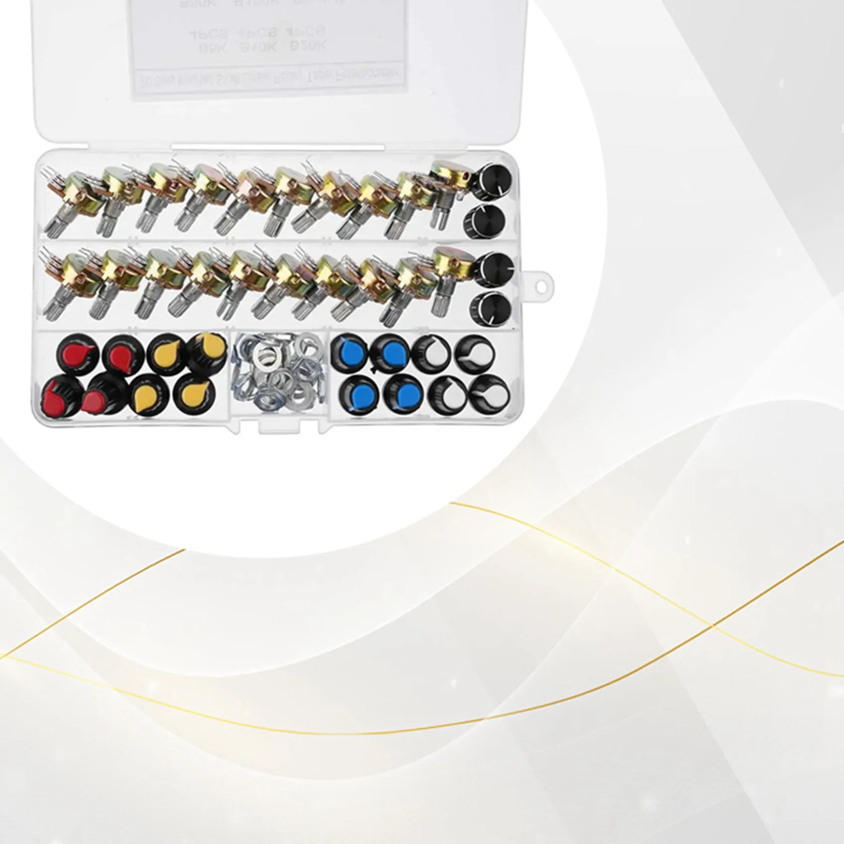 40PCS Potentiometer…