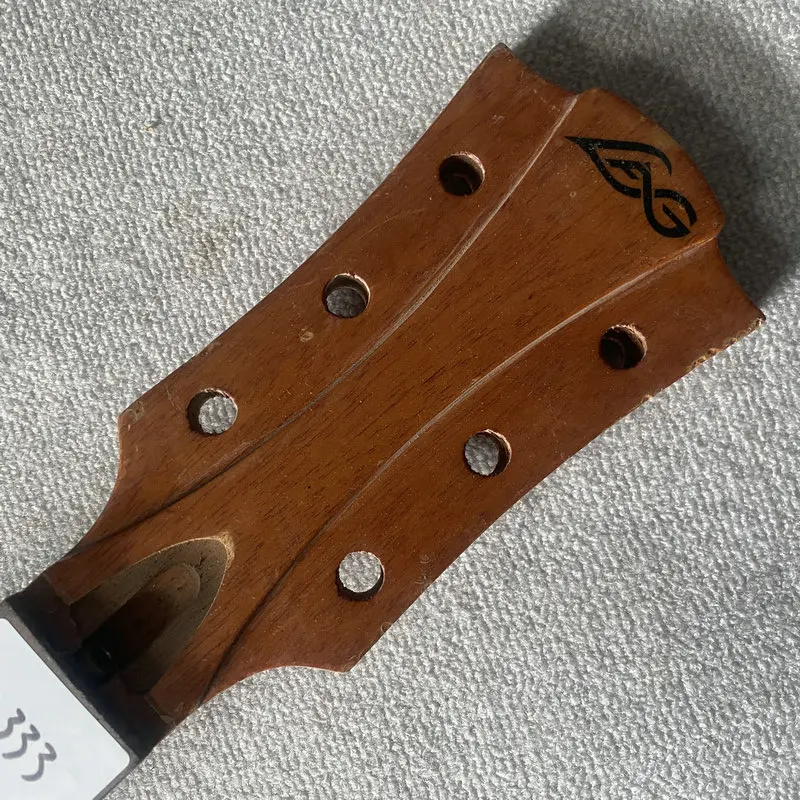 jN333 Genuine LAG Machine Head L3+R3 Electric Guitar Neck From France Mahogany+Rosewood 22 Frets Wood Damages DIY Parts