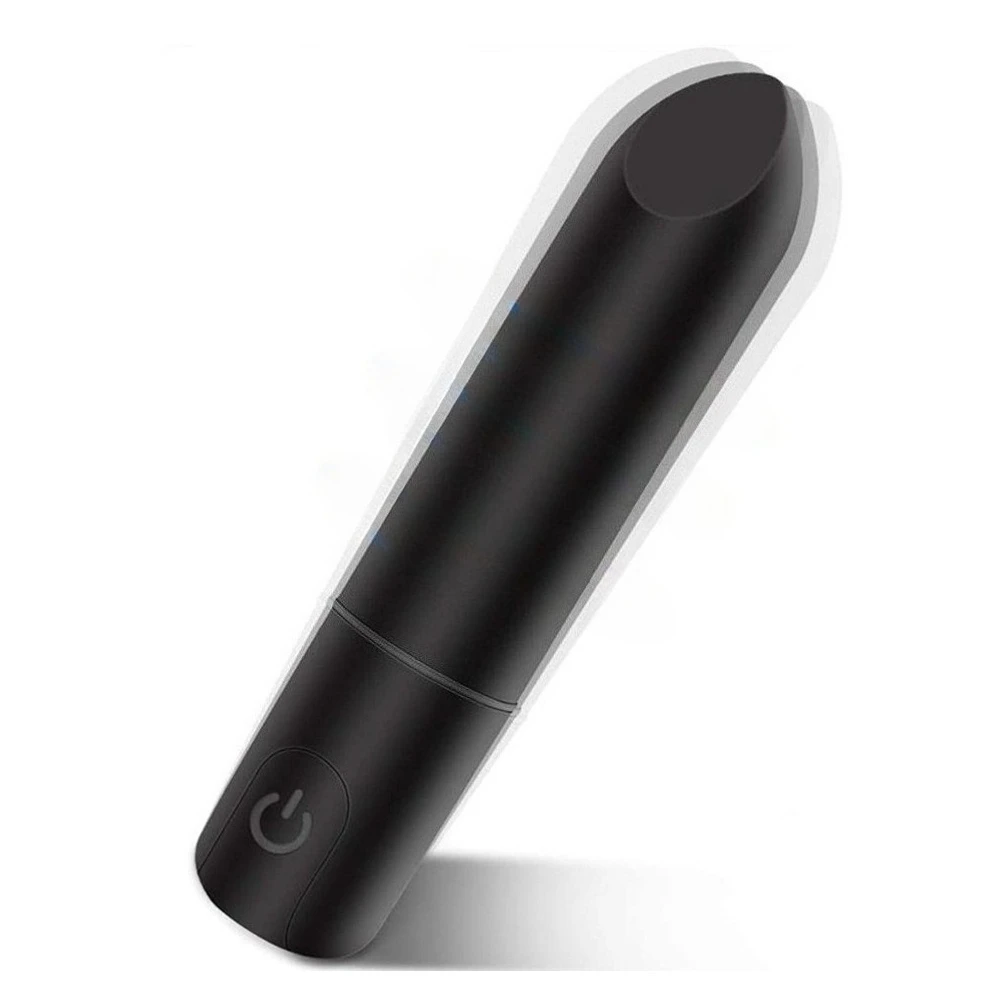 Mini consolador tipo bala con carga USB de 10 velocidades, vibradores, masajeador Anal y vaginal para mujeres, Juguetes sexuales para adultos, estimulador de clítoris