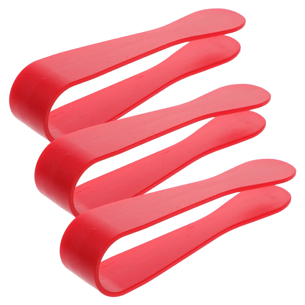 3 pezzi simulato clip per barbecue design realistico bambini sicuri giochi di imitazione giocattoli BBQ perline da forno pinze mini artiglio pinzette artigianali