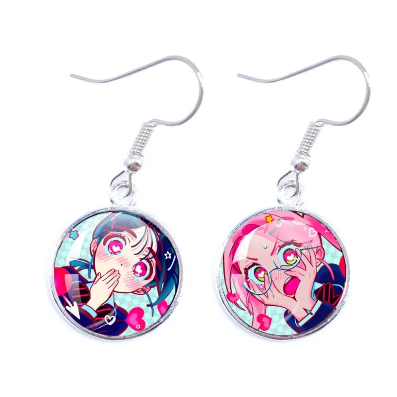 New Style ALIEN STAGE Mizi Sua Till Ivan Hyuna Luka 16mm Earring Cartoon Pendant Accessories Couples Fans Gift ﻿