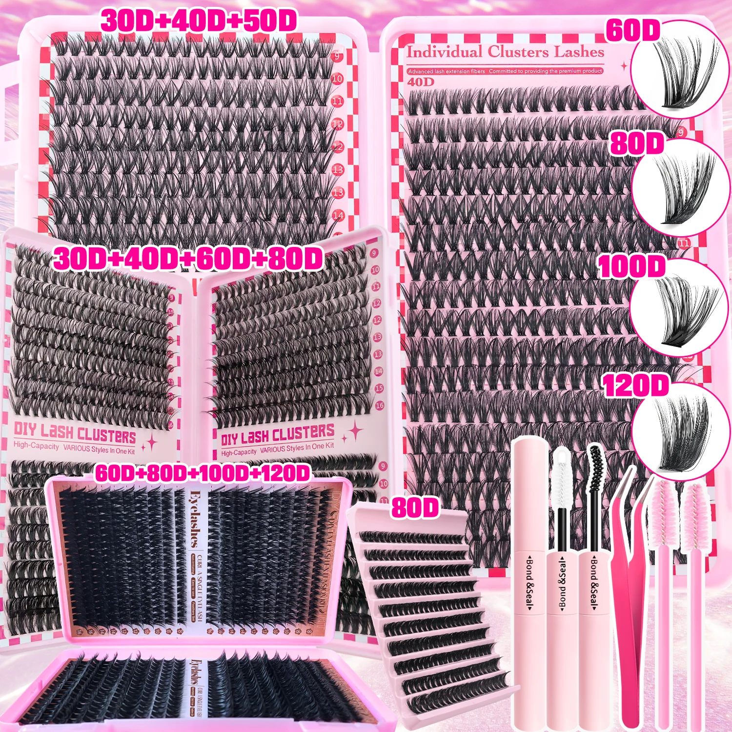Eyelash Extension For Asian Eyes - Kit Ekstensi Bulu Mata, Bulu Mata