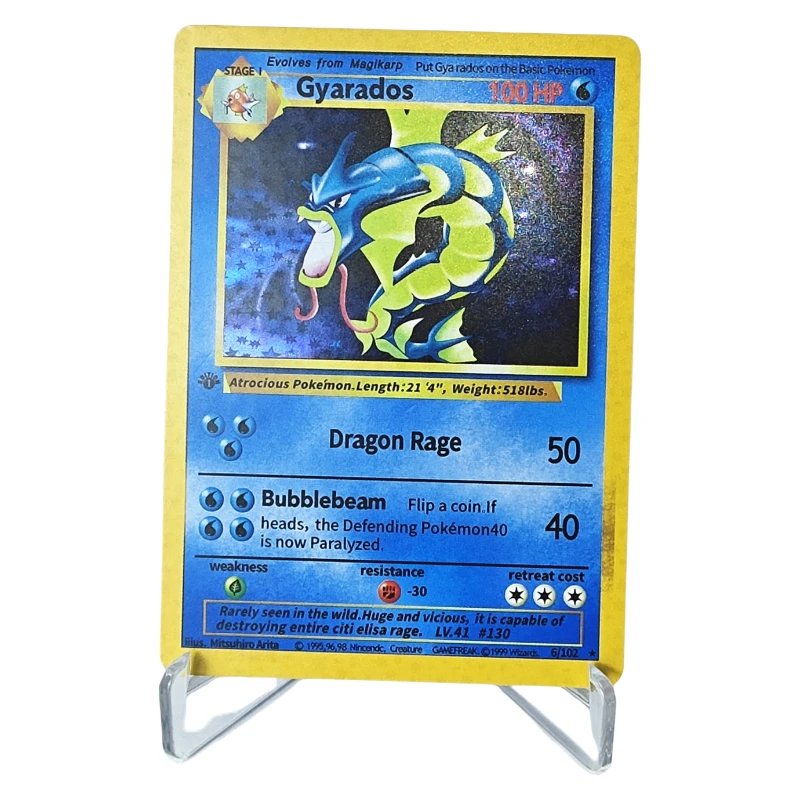 10PCs 1999 POKEMON GAME 1ST EDITION Charizard-Holo Anime Game Collection  Card Toy Gift - AliExpress