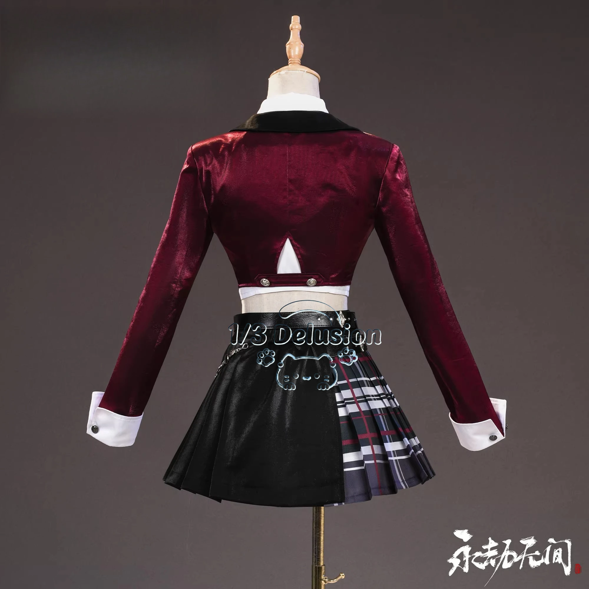 

Naraka: Bladepoint Wu Zhen JK Cosplay Costume Game School Uniform Outfit Female Party Uniform Play Role Clothes Clothing