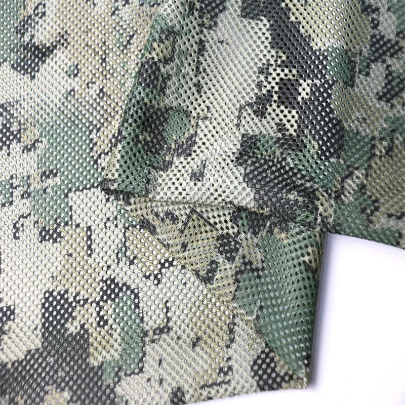 

Camouflage Mesh Fabric Wear-resistant Thickened Mesh Fabric Tactical Vest Helmet Cover Accessories Camouflage Fabric