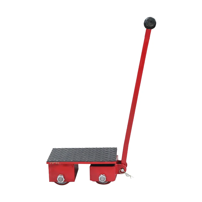 CRA-15ton Heavy duty hand machinery mover trolley for machinery moving