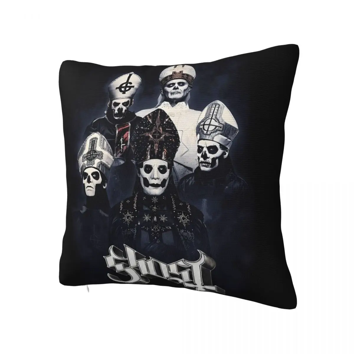 G-Ghost Music Pillow Cover Swedish Rock Band Fashion Pillow Case Soft Graphic Cushion Cover Pillowcases For Living Room Chair