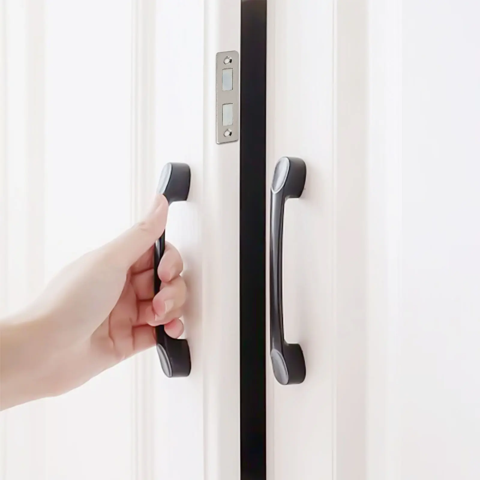 Cabinet Door Magnets Door Magnetic Catch Catch Office Enhanced Safety Long-Lasting Durability Powerful Magnetic