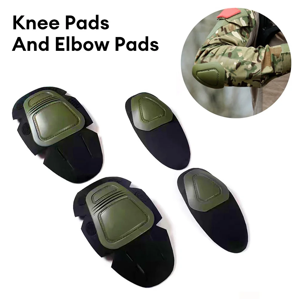 Military Tactical Knee Elbow Protector Pads Volleyball Knee Pad Sports Work Security Protection Knee Pads Protector For Knees