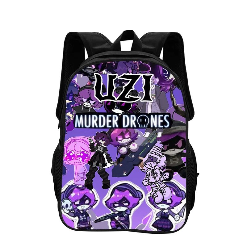 Murder Drones Backpack Lightweight School Backpack for Child Light Weight Child Knapsack Fashion Rucksack Best Gift