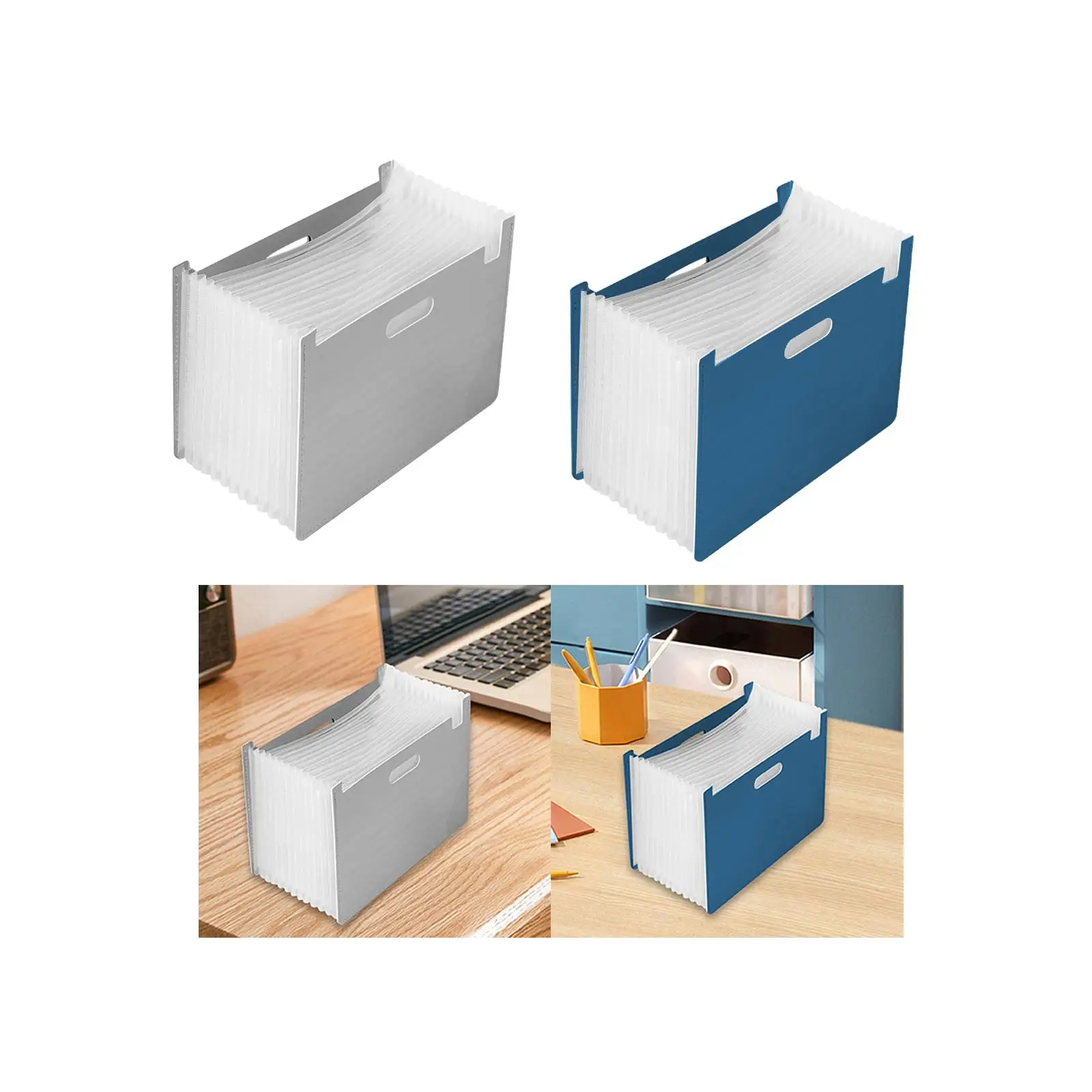 Accordian File Organizer, File Cabinet, Portable Desk Organizer ,Expanding File Folder Accordion File Folder for Office Home