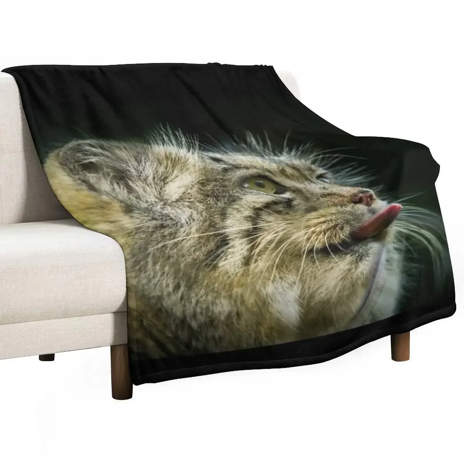 

Pallas Cat Throw Blanket Bed covers Extra Large Throw Blankets