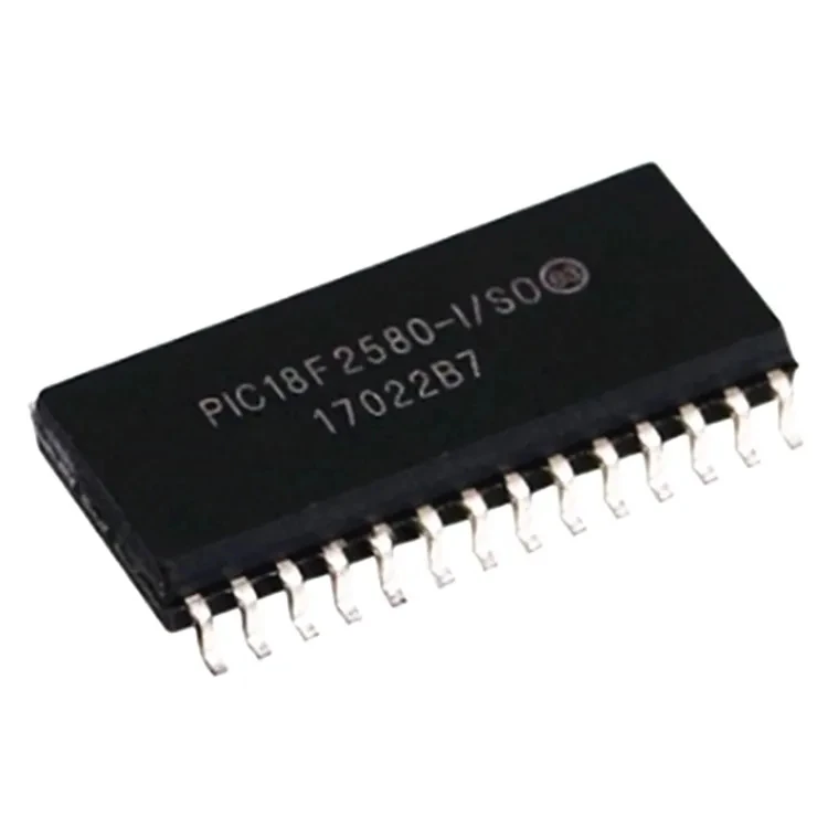 

Microcontroller IC chip PIC18F2580-I/SO PIC18F2580T-I/ML PIC18F2580-I/SP IC MCU 8BIT 32KB FLASH 28SOIC