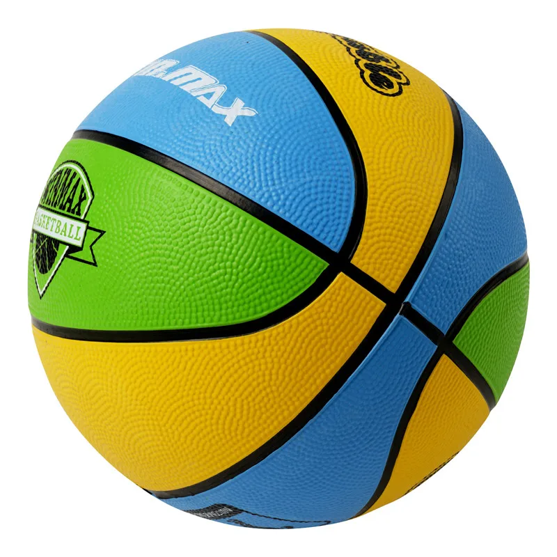 Winmax Rubber Basketball Unisex Size 3 Mini Kids Rubber Basketball Outdoor Indoor Play Game Ball for Children