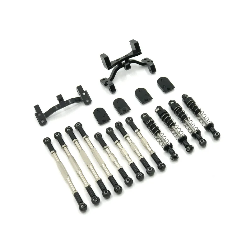 WPL 1/16 C34 C44 Remote Control Car Metal Upgrade and Modification Accessories Pull Rod Shock Absorber Pull Rod Seat