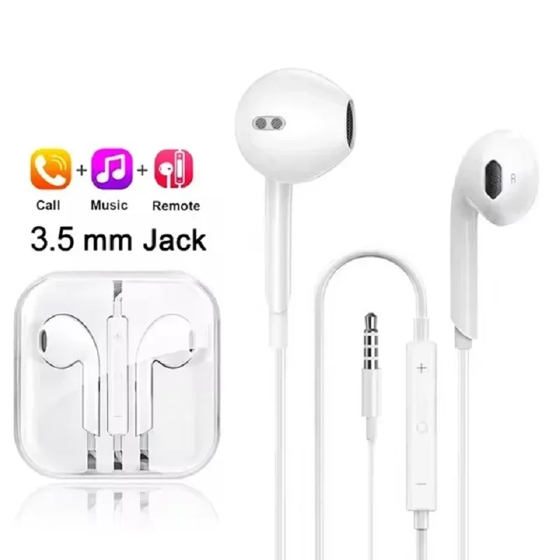 Type C Wired Headphones For Redmi POCO Huawei Samsung Phone Earbuds Headset Earphone For Xiaomi 14 13 12 11 Pro Ultra Lite 3.5MM