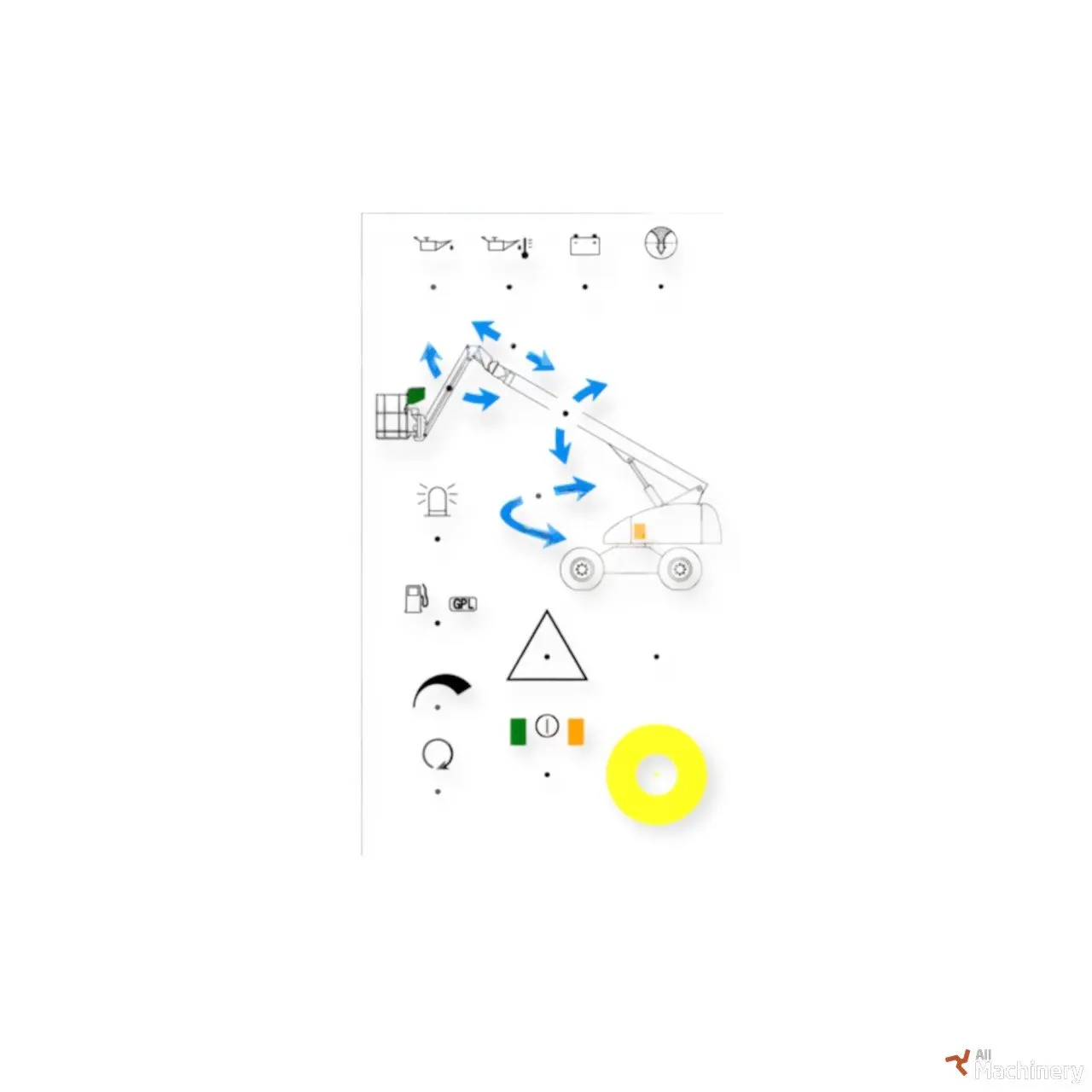 

Руководство по обслуживанию рабочих платформ и телеходеров AutoDVD Haulotte, руководство по техническому обслуживанию и операторам, руководство по обучению и запасных часам 16,2 ГБ