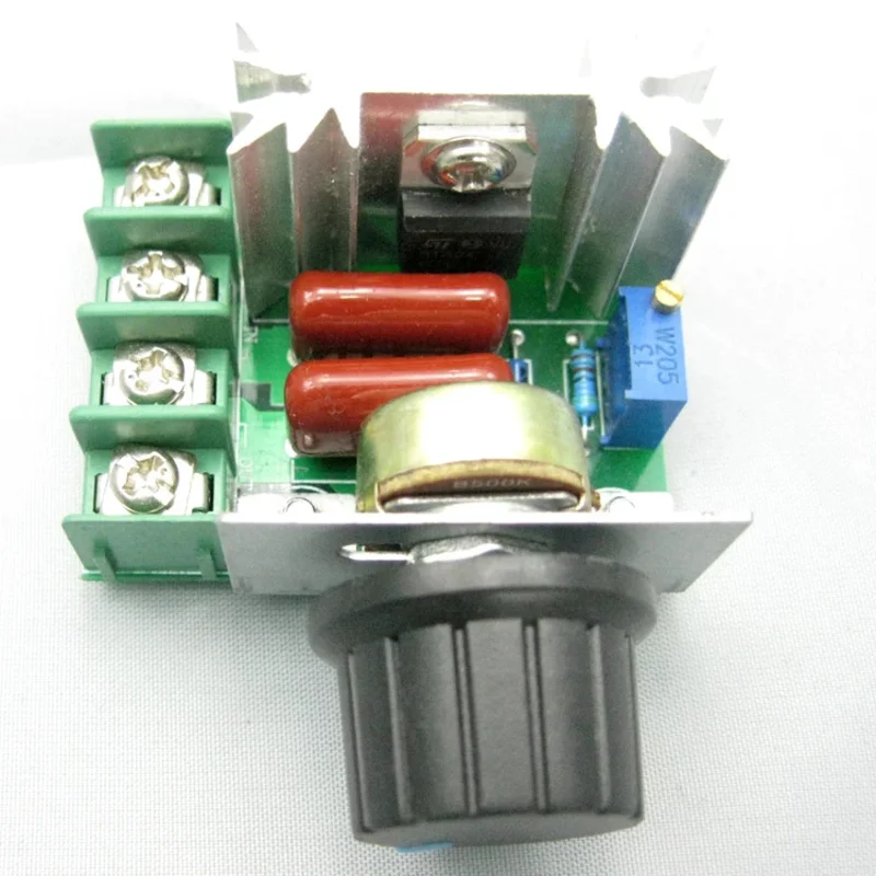 2000W Imported High-power Thyristor Electronic Voltage Regulator Dimming Speed Regulation Temperature Regulation