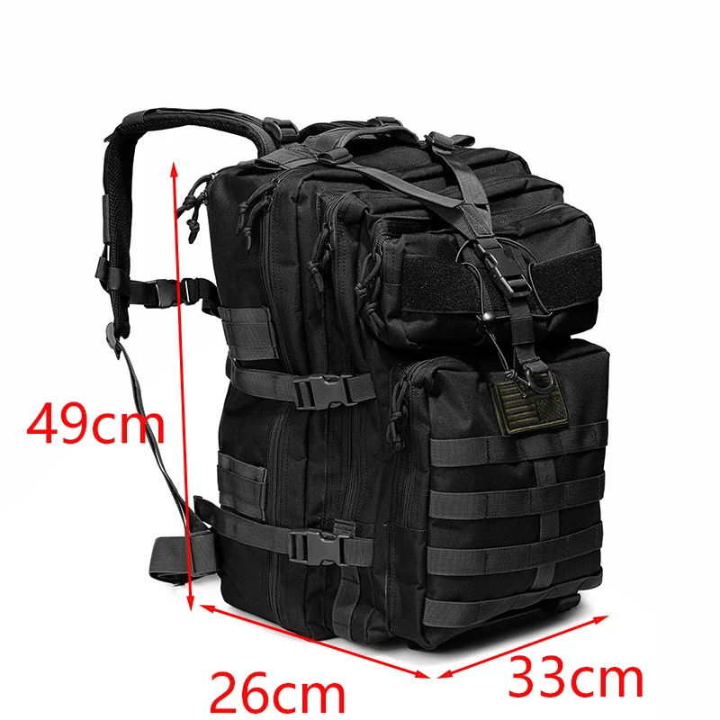 

Waterproof Oxford Cloth Backpack Large Capacity Multi functional Mountaineering Equipment Bag Camping Sports Fitness Backpack