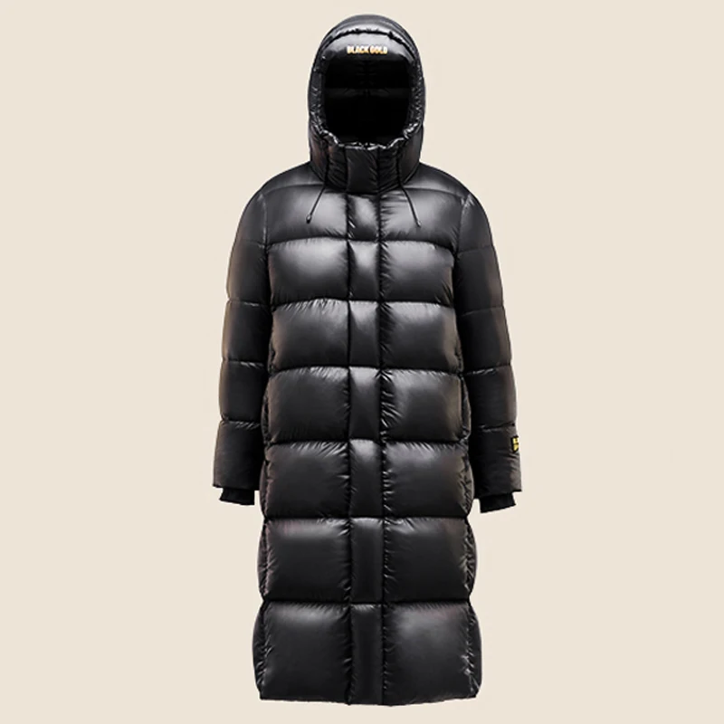 Long Down Jacket Men Winter Waterproof Goose Down Jacket Woman Coat High Quality Puffer Jacket Men With Hood Feather Jacket Man