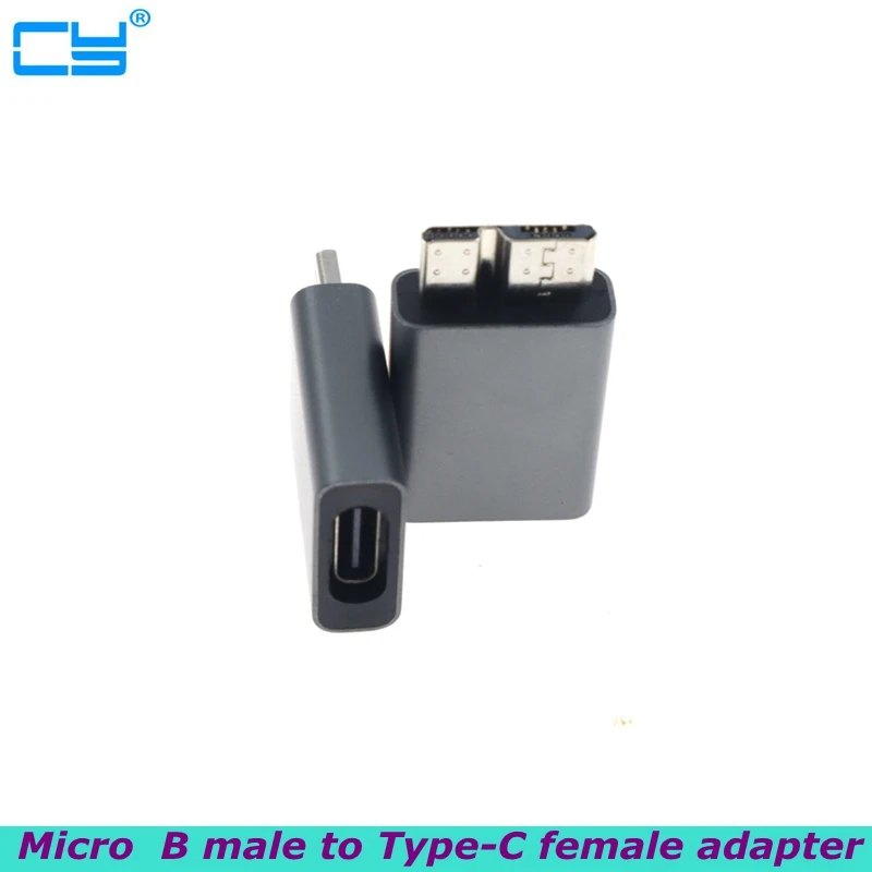 USB Adapter Type-C Female To Micro B USB3.0 Male Connector For Galaxy S5 Note 3 Seagate WD Toshiba External Hard Drive Camera