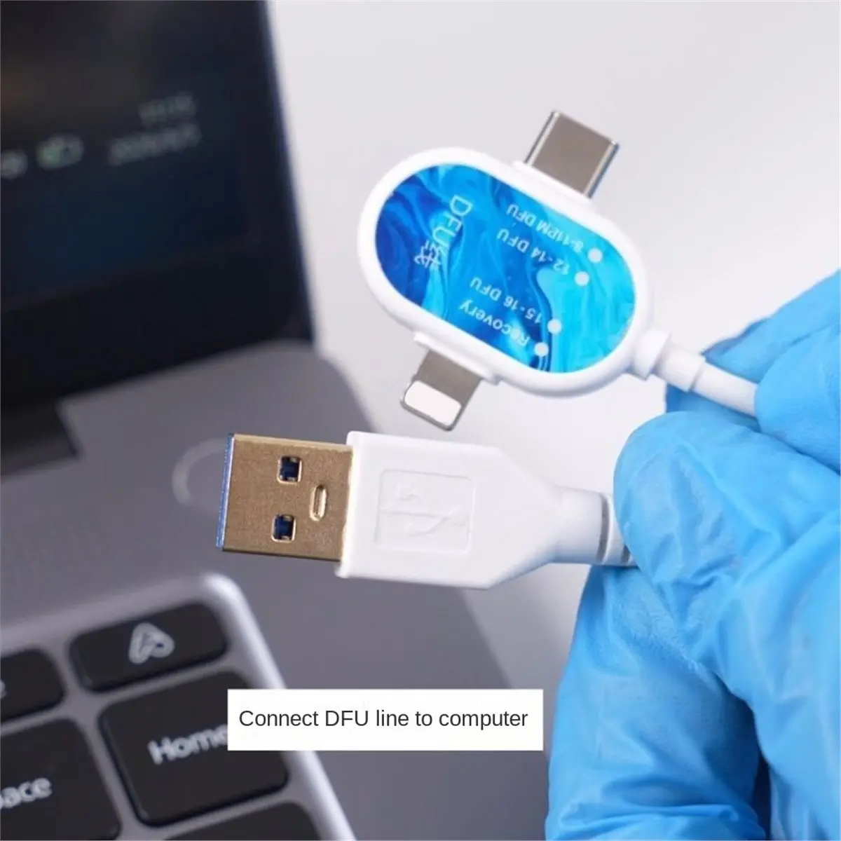 newA10R Auto DFU Recovery Cable for No Disassembly Automatically Enter DFU Recovery Mode One Key Shutdown Lock Boot