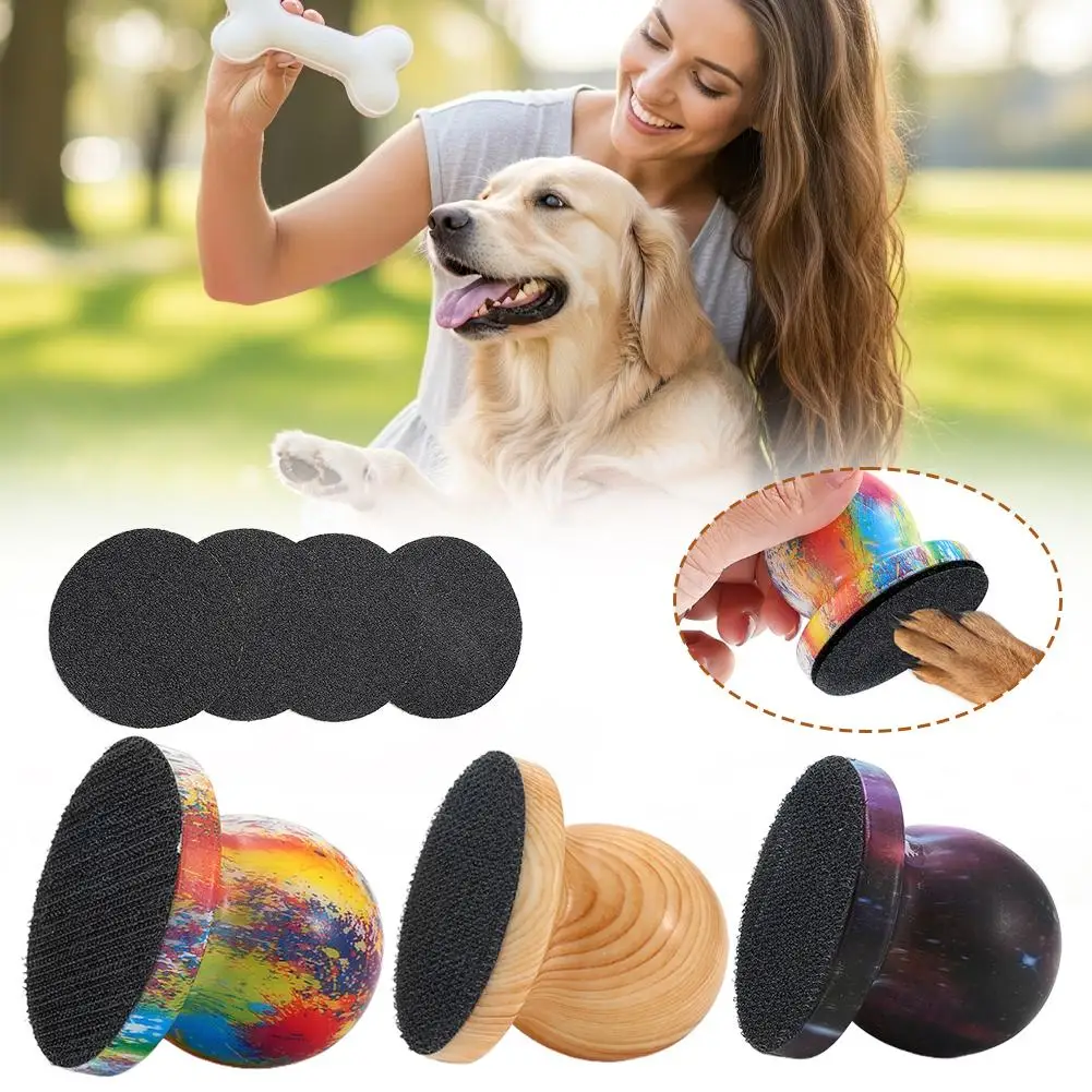 

Handheld Pet Nail File For Cat and Dog Nail Grinder Wooden Handle Dog Cat Nail Sander Grooming Tool for Pet Nail Smoothing O6E9