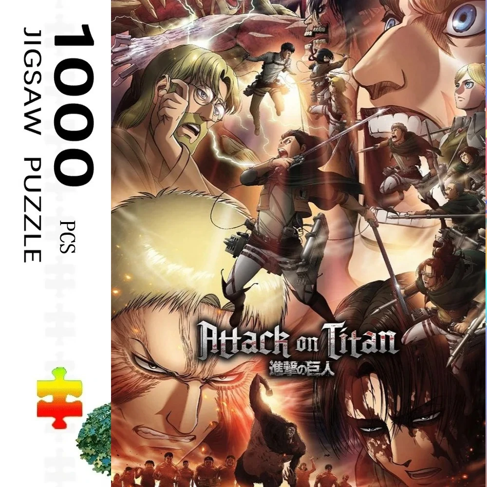 quebra-cabeca-de-1000-pecas-quebra-cabeca-de-anime-japones-attack-on-titan-perfeito-para-diversao-criativa-em-familia-presente-brinquedo-divertido