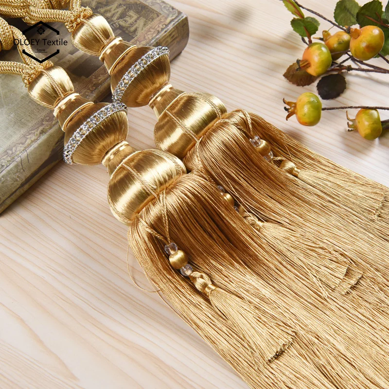 

Curtain Tapestry Hanging Tassel Hanging Belt Ropes Ball Buckle Decoration Curtains Tiebacks Buckle Bandages Curtain Accessories