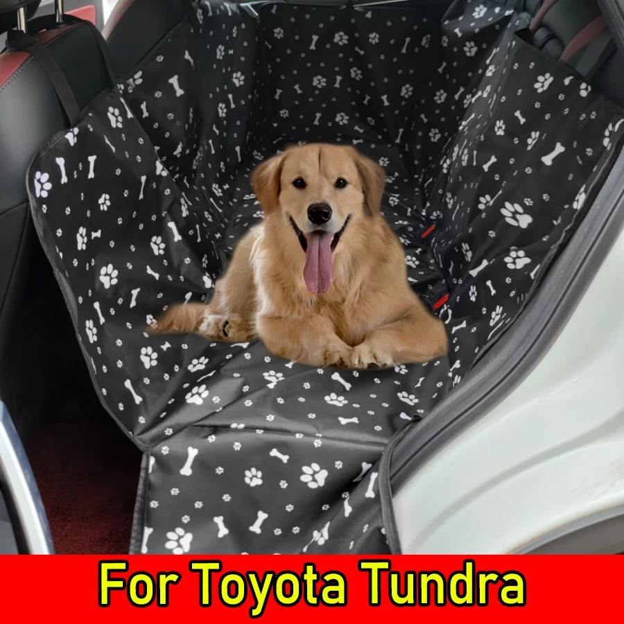 

For Toyota Tundra Double Cab 4-Door 2008-2023 Non-Slip Fixed Car Armrest Box Pad, Multifunctional PU Leather Version,