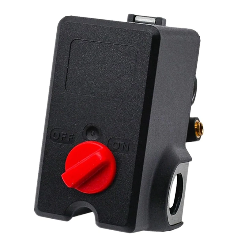 Upgraded Pressure Switch Replace For Condor MDR 11/11 EA, 26 AMPS 120-155 PSI 120/240 Volts Black Plastic 1 PCS