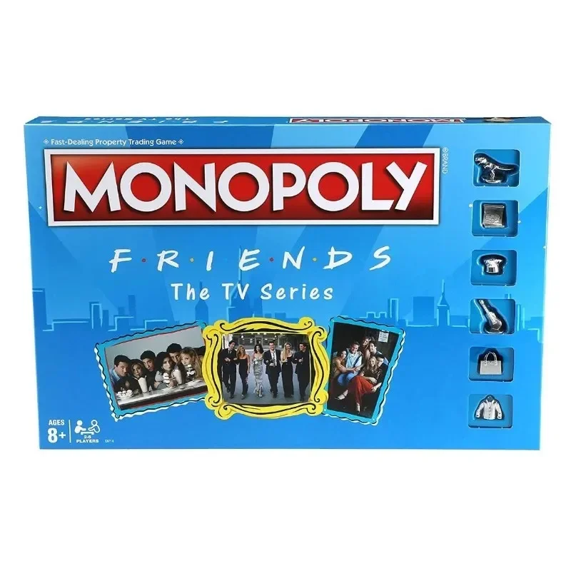 Monopoly Pokemon New All Series Friends Board Game of Thrones Puzzle Battle Hobby Casual Toy Kid Anime Family Collectible Gift