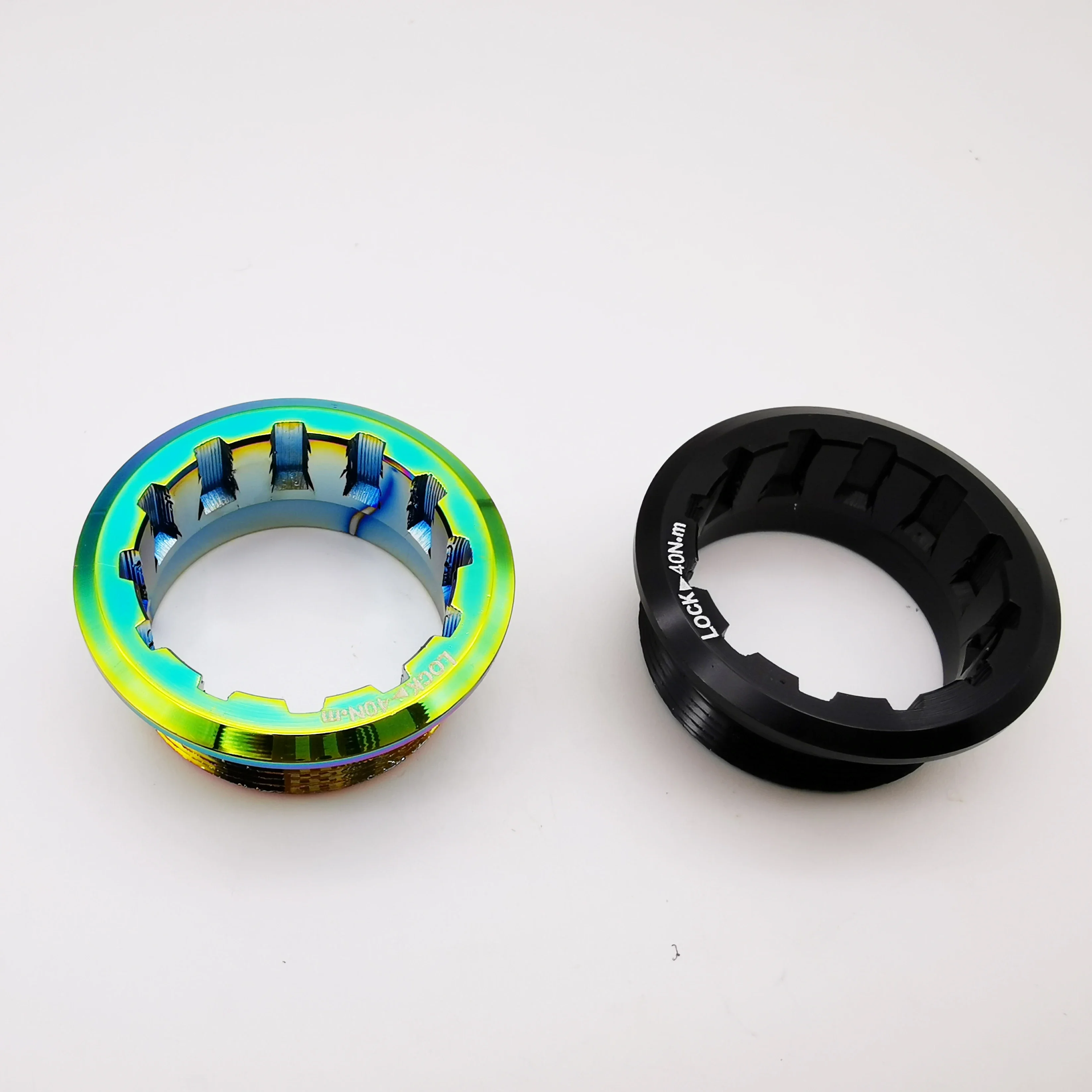 Elegante e funzionale bicicletta per MS Hub Body Freewheel Lock Cover adatto per M6100 e altri (nero
