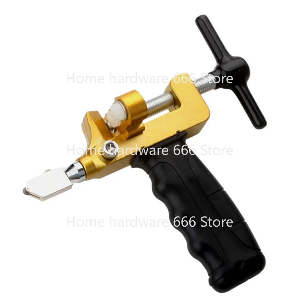 Ceramic Tile Opener Cross-Border Integrated Glass Knife Set Cutter Blade Push