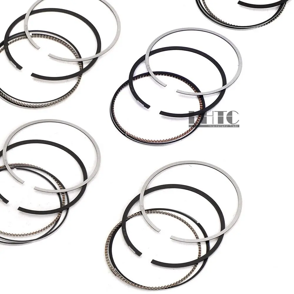 6x Piston Rings Set STD OEM For Porsche Cayenne Audi A3 TT VW Golf R32 3.2 VR6 022198151A 022198151B, 95510392501