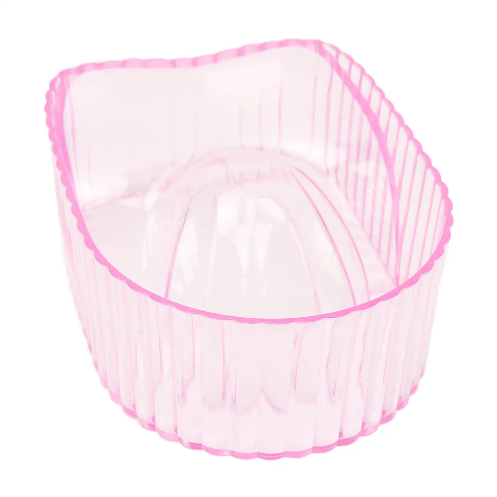 Acrylic Hand Soaking Bowl for Nail Care - Dead Skin Softener Manicure Tray for beauty Salons & Nail Cleaning Accessories