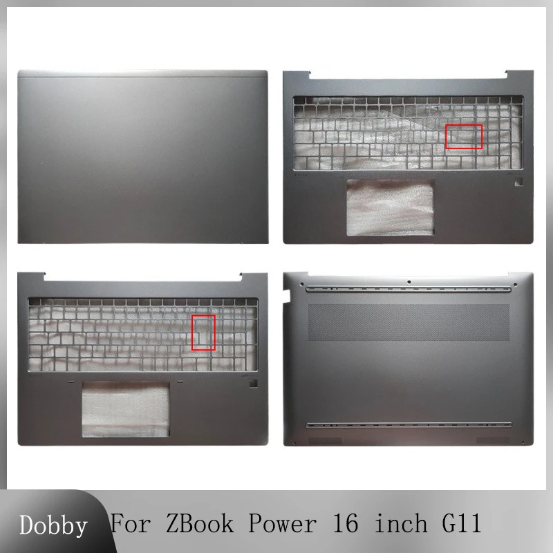 

Оригинальный новый для ZBook Power 16-дюймовый G11 2024 Ноутбуки Задняя крышка ЖК-экрана Крышка корпуса Верхняя прозрачная верхняя часть корпуса Нижняя часть корпуса