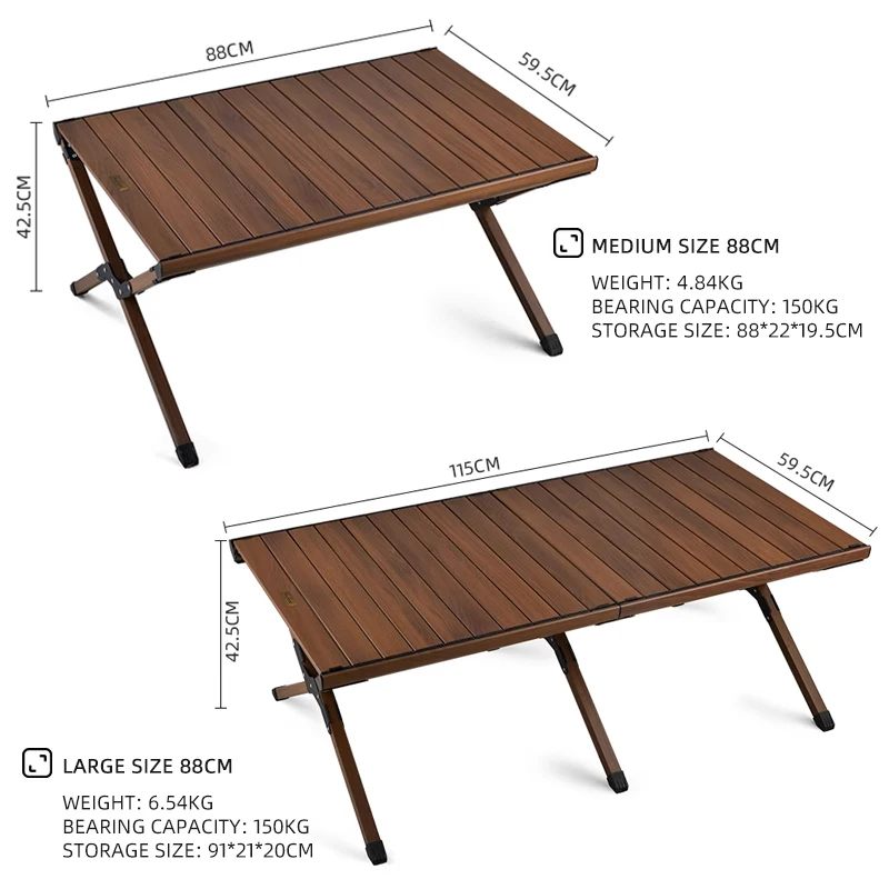 アウトドアキャンプ折りたたみ多機能IGT木製テーブルガスストーブポータブル軽量キャンプBBQグリルテーブルピクニックテーブル