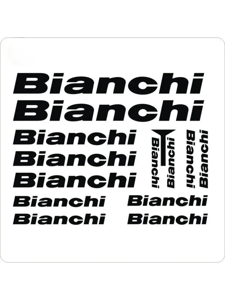 AliExpress NONE 1SET  Bianchi Style Bicycle Sticker, Waterproof Vinyl Decal for Bike Frame, Multiple Colors Available