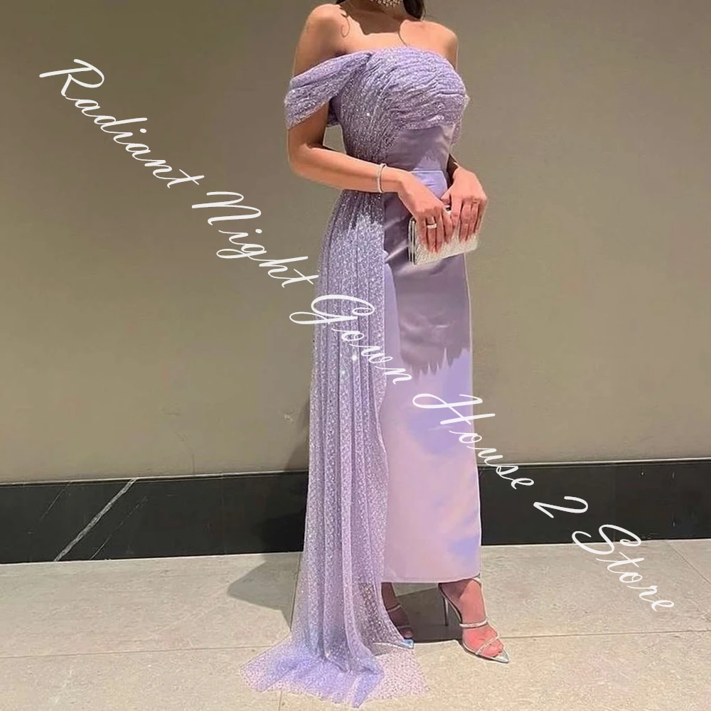 スパンコールのついたイブニングドレス,サテン,ストレート,ワンショルダー,ストラップレス,床の長さ,パネル,電車,写真,気質