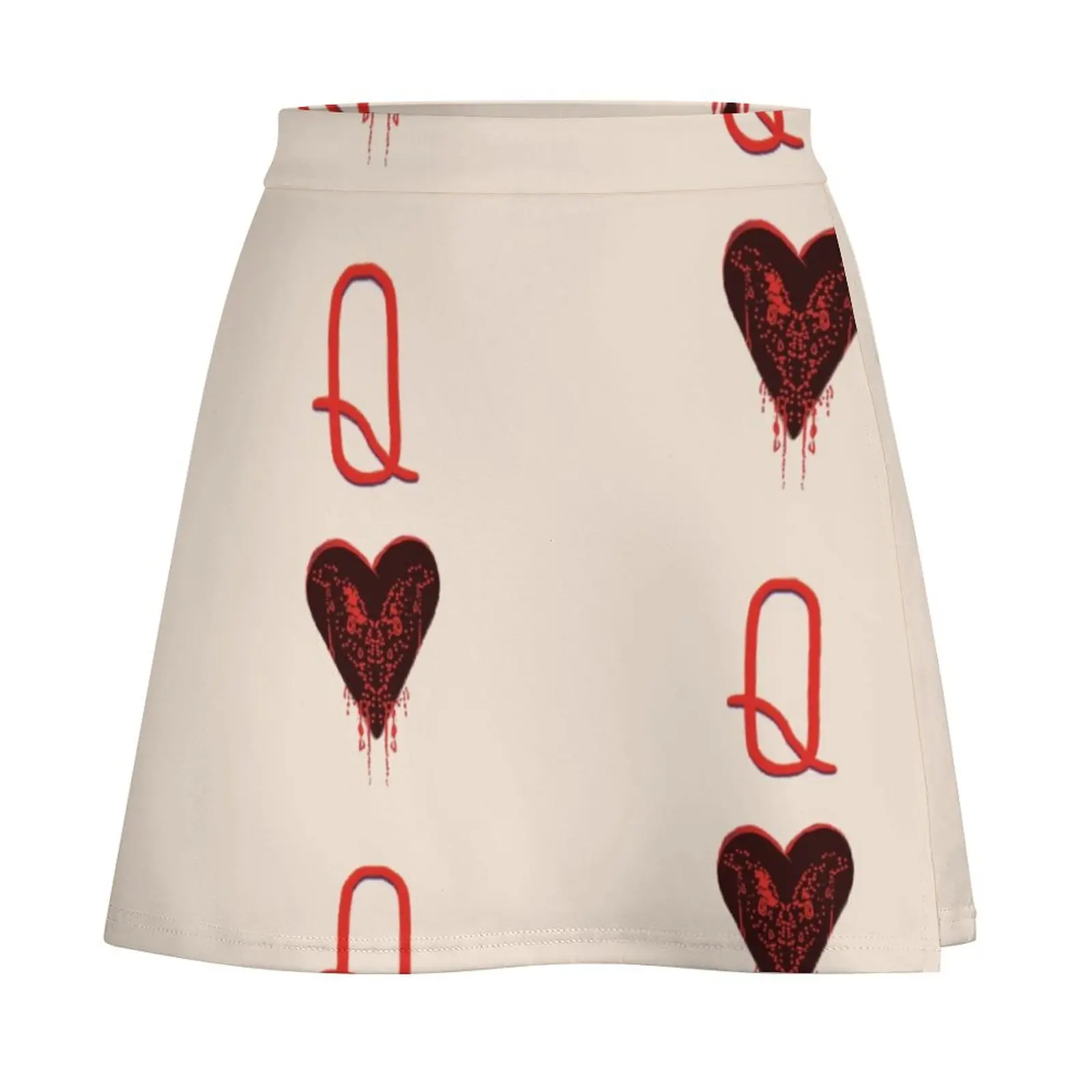Queen Of Hearts Mini Skirt sexy short mini skirts short skirts for women women's clothing summer 2026 novelties Mini Skirt