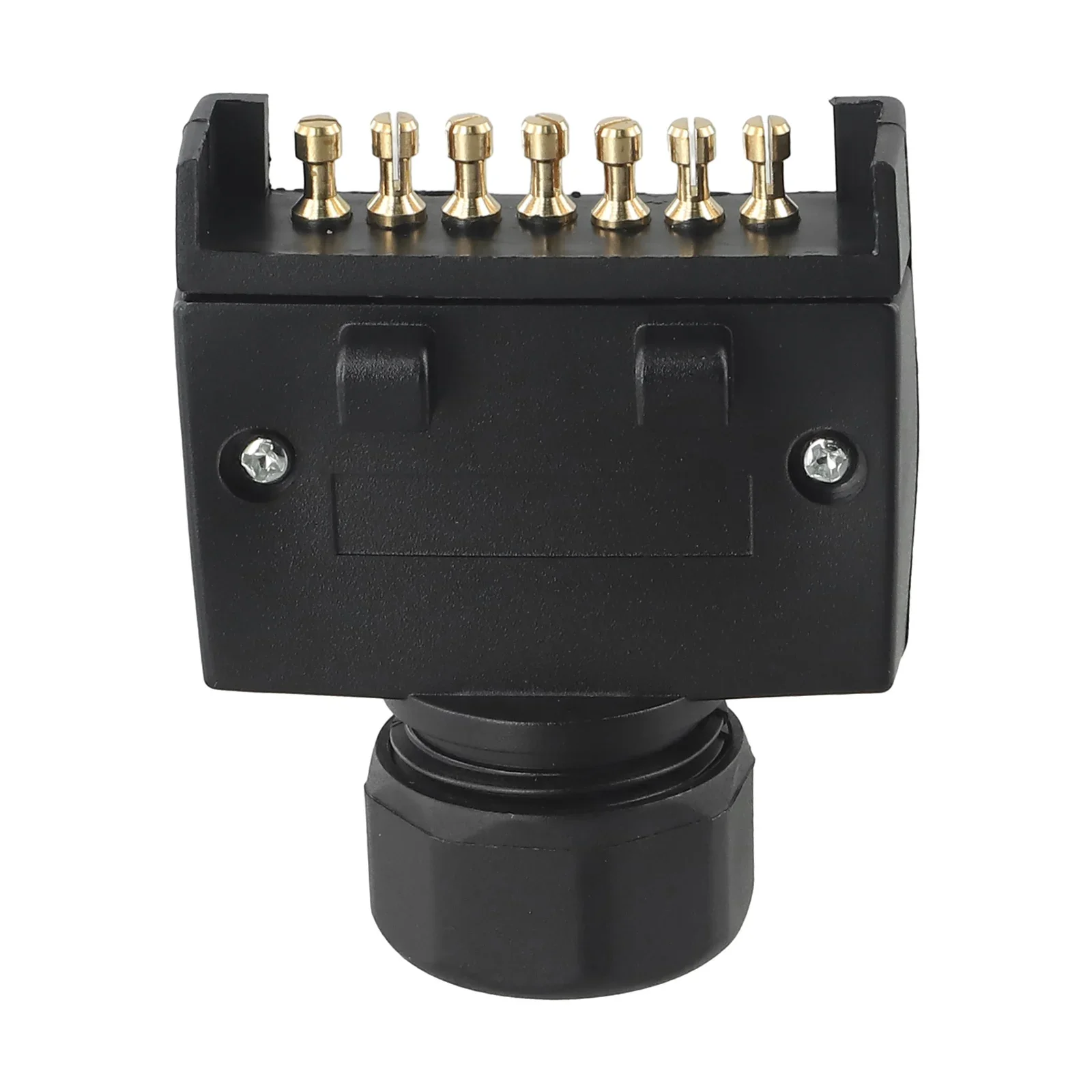 7 Pin AU Flat Plug Male Connector For Caravan Trailer Adapter Boat Quick Fit Male 7 Pins Connector Vehicle Parts & Accessories