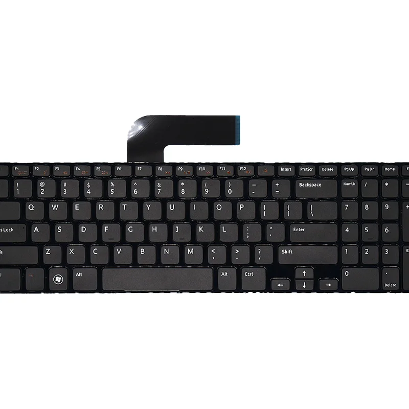 Teclado de ordenador portátil para Dell Inspiron 15R, N5110, M5110 N 5110, M511R, 4dfcj, NSK-DY0SW, US/RU, nuevo