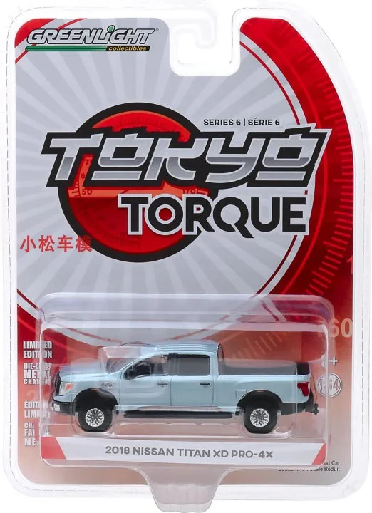 

Коллекционная модель автомобиля Green Light 1:64 Tokyo Series 2018 Pickup Taxi Head из литого сплава, в наличии